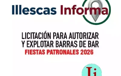 Publicadas bases para solicitar bares y carpas en las fiestas patronales de Illescas agosto 2026