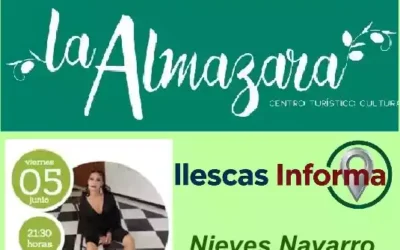Viernes día 5 en La Almazara de Illescas: Nieves Navarro