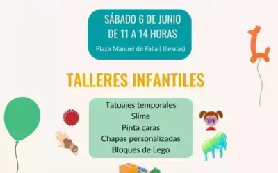 El próximo día 6 de junio tendrá lugar una jornada de juegos y talleres: “Tallereando”