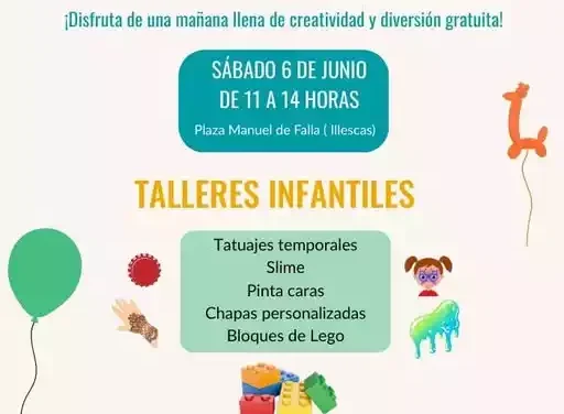 El próximo día 6 de junio tendrá lugar una jornada de juegos y talleres: “Tallereando”